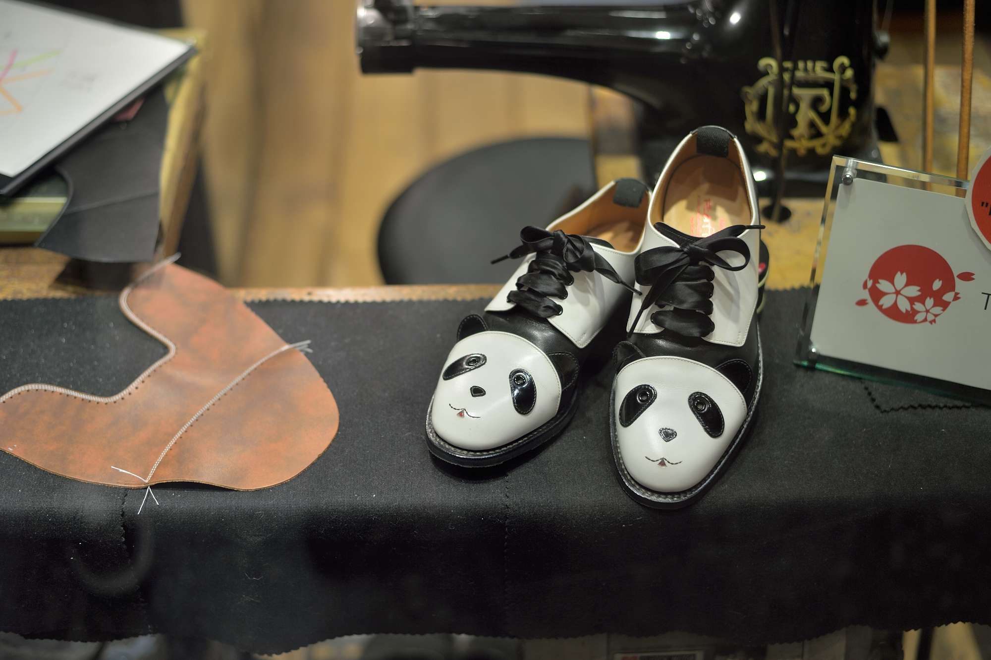 Pandabär-Schuhe