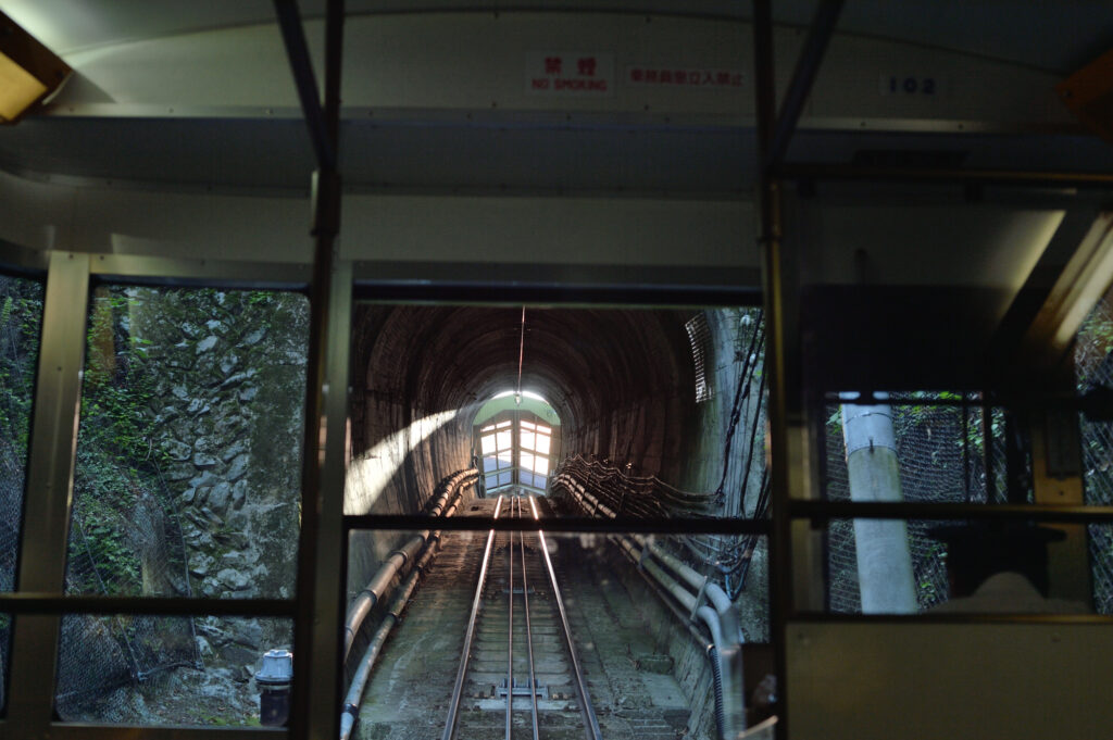 Zahnradbahn Tunnel